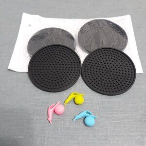 Silicone Coasters For Drinks 6 Pack